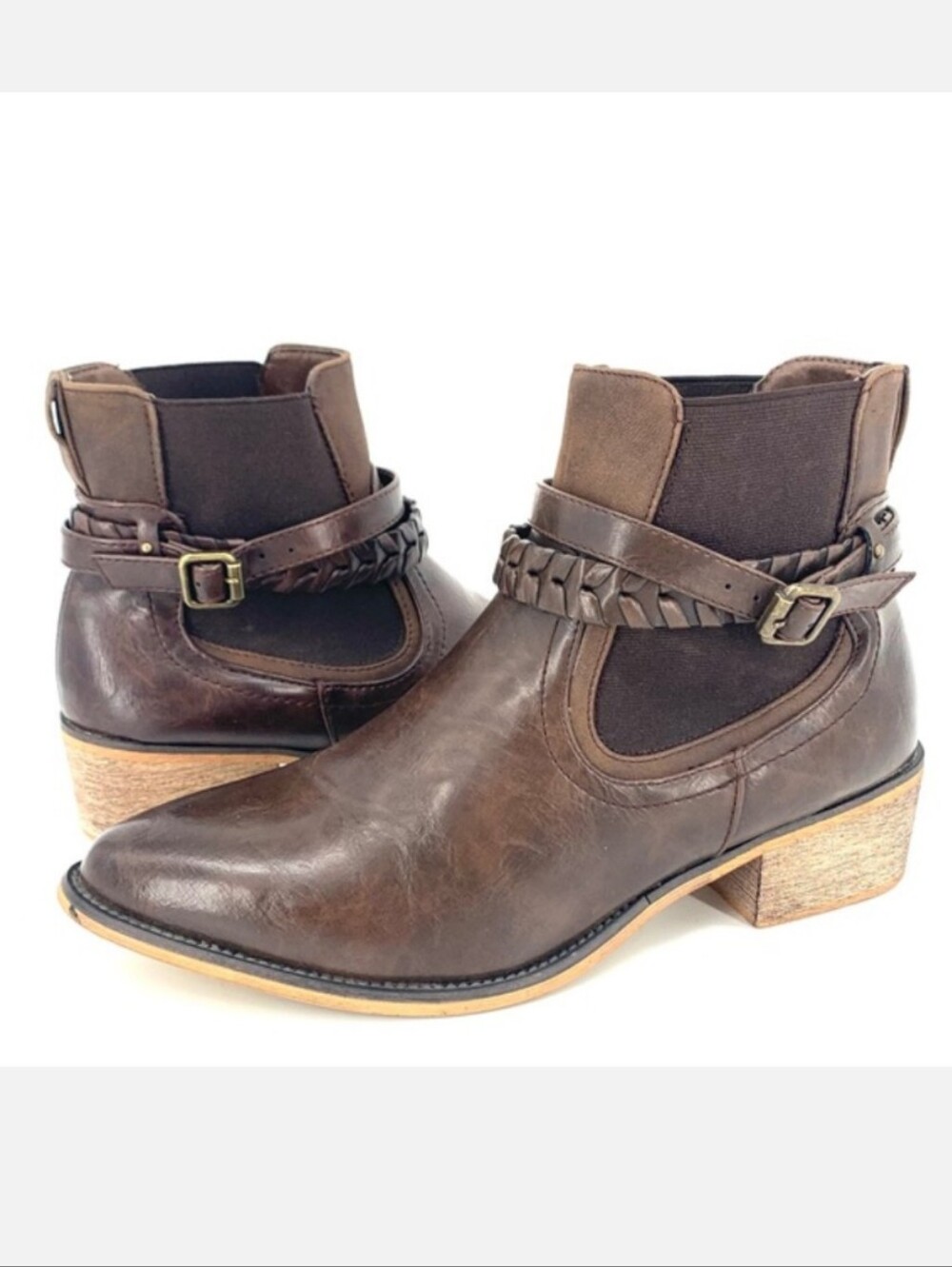 Maurices Deep Chocolate Brown Pointed Toe Western Boot